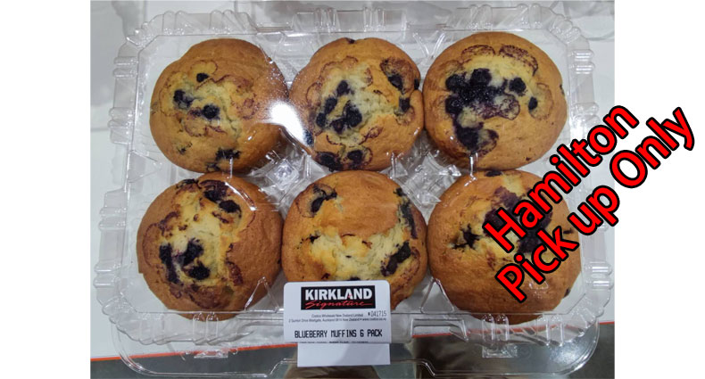 Blueberry Muffins 6 Pack