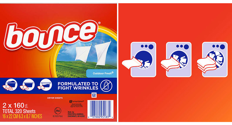 Bounce Fabric Softener Dryer Sheets x 160 Pack SuperStore NZ
