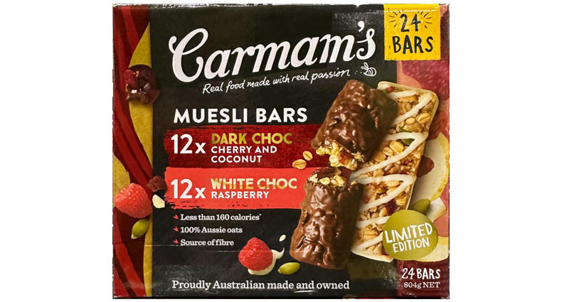 Carman's Nut Bars Mixed Pack 24 x 32g