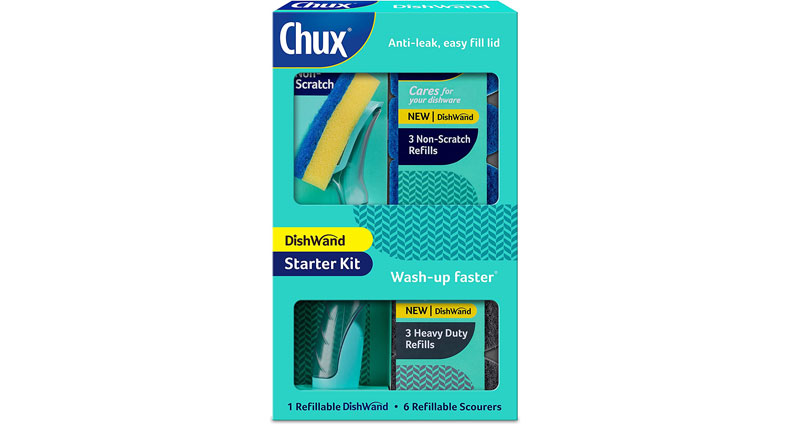 Chux Dishwand Brush Starter Kit