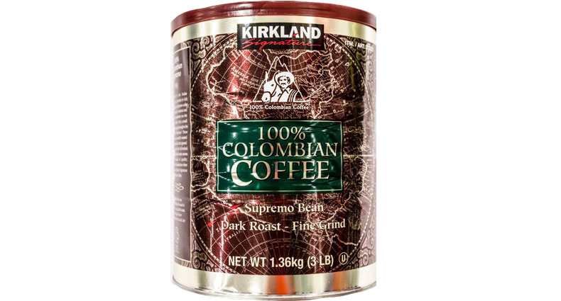 100% Colombian Ground Supremo Coffee 1.36KG