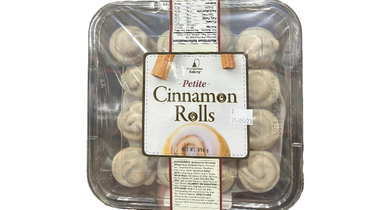 El Camino Real Bakery Petite Cinnamon Rolls 896g
