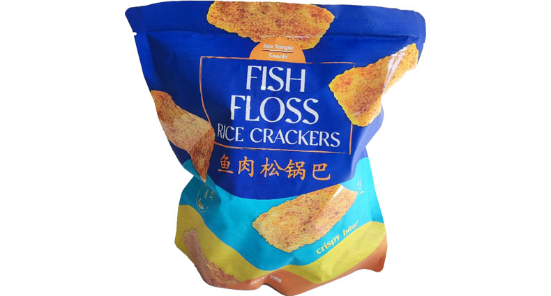 Fish Floss Rice Crackers 200g