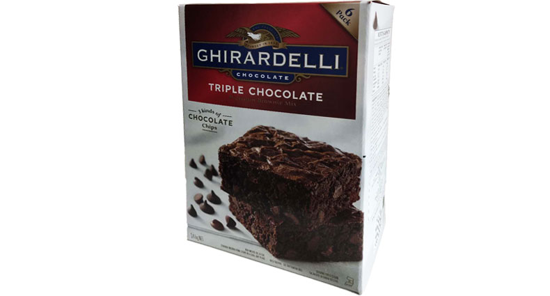 Ghirardelli Triple Choc Brownie Mix 3.4kg