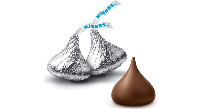 Hershey's Milk Chocolate Kisses 1.58kg-1
