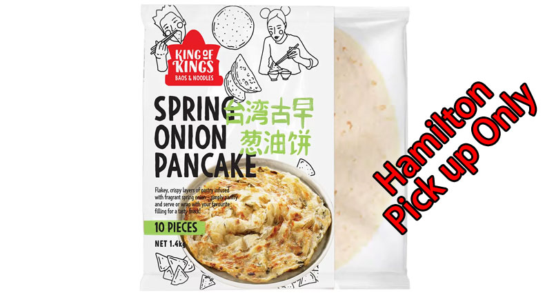 King of Kings Spring Onion Pancake 10 Pieces 1.4kg