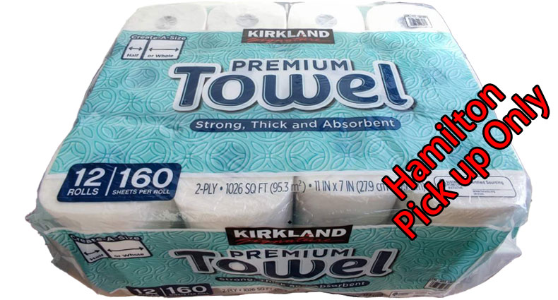 Kirkland Signature 2ply Paper Towels 12 Rolls