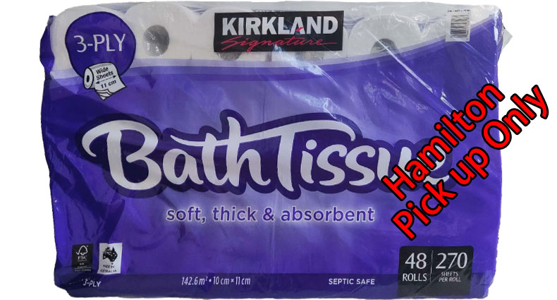 Kirkland Signature 3 Ply Bath Tissue 48 x 270 sheets