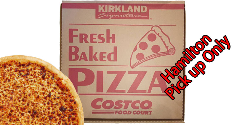 Kirkland Signature Fresh Baked Cheese Pizza 