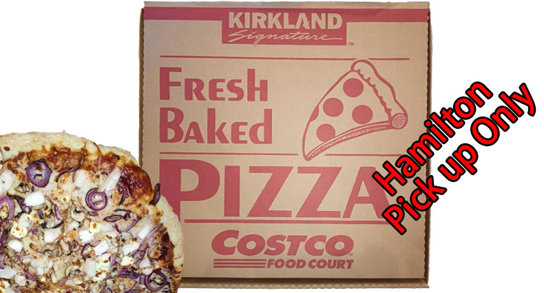 Kirkland Signature Fresh Baked Chicken Pizza 