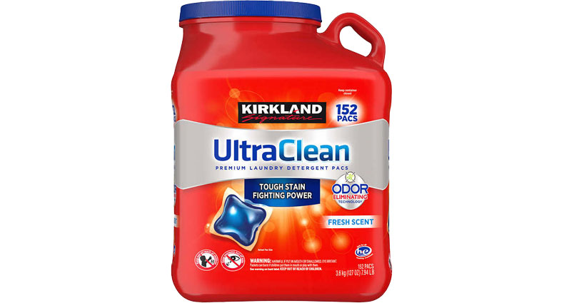 Kirkland Signature Ultra Clean Laundry Pacs 152 Pack