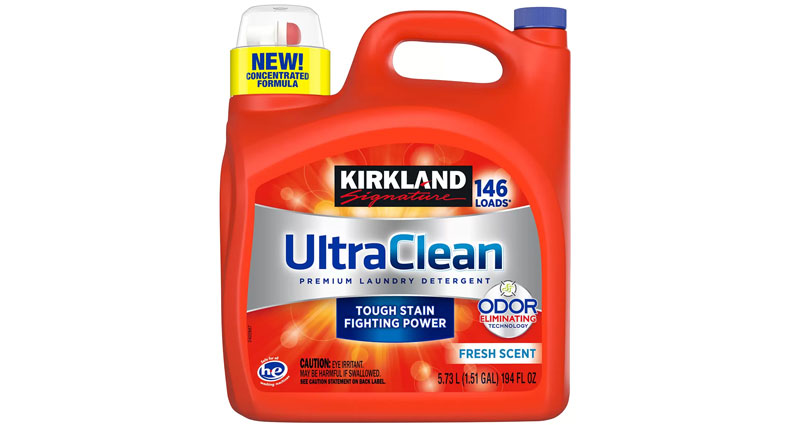 Kirkland Signature Ultra Laundry Liquid 5.73L 146 Loads