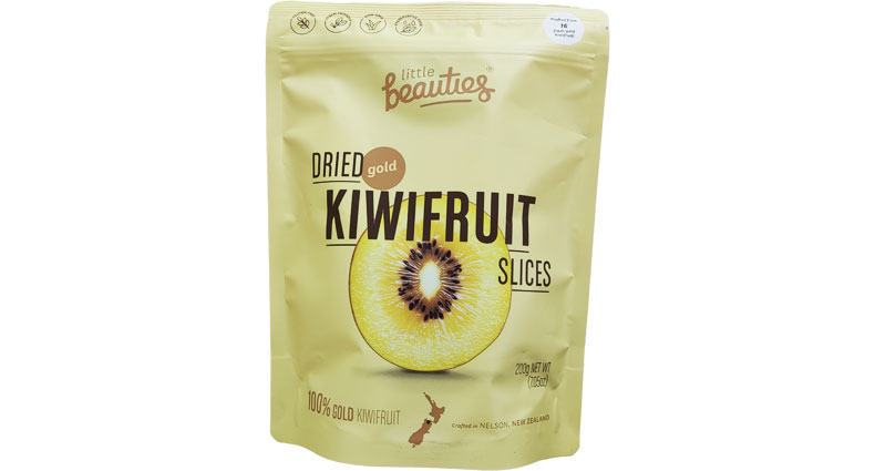Little Beauties Dried Gold Kiwifruit Slices 200g