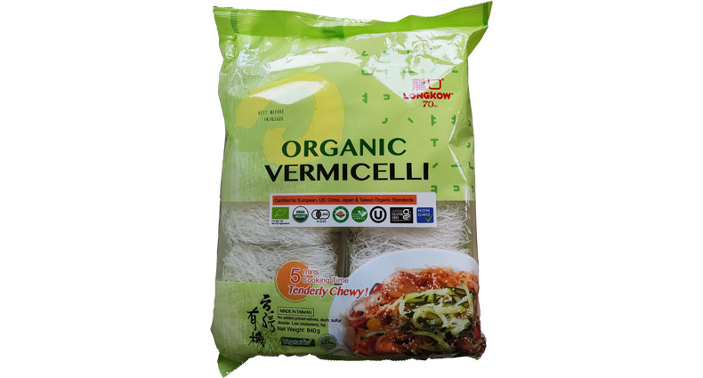 Longkow Organic Vermicelli 840g