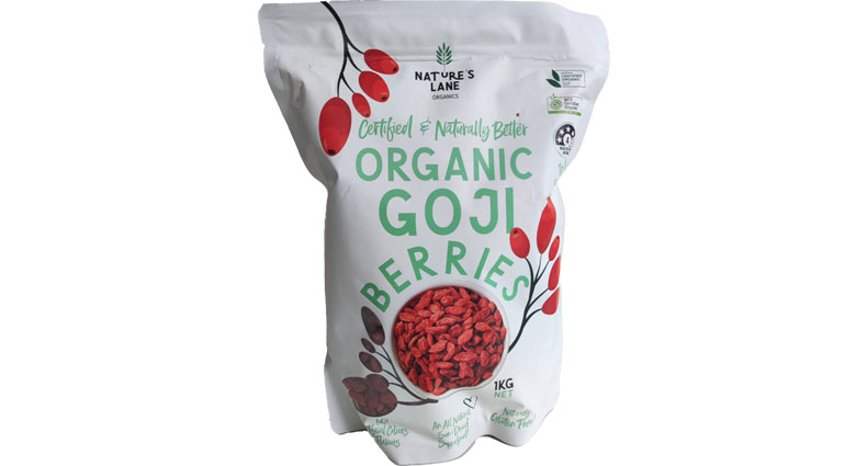 Nature's Lane Organic Goji Berries 1kg