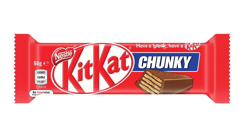 Nestle KitKat Milk Chocolate Chunky Bar 36 x 50g-2
