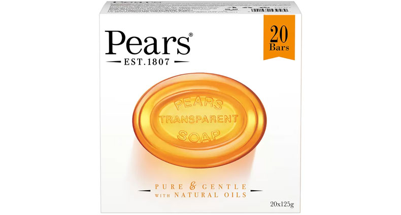 Pears Amber Transparent Soap 20 x 125g