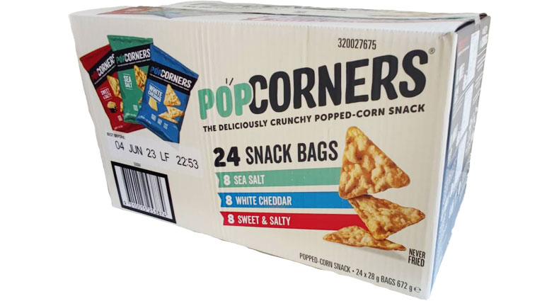 Popcorners Variety Box 24 x 28g