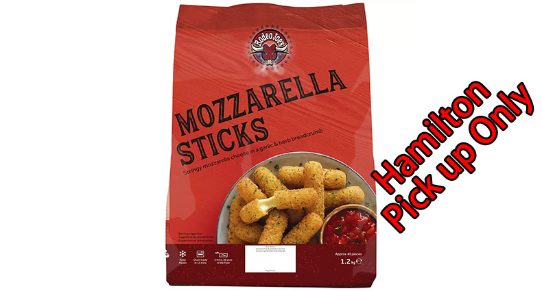 Rodeo Joe's Mozzarella Sticks 1.2kg
