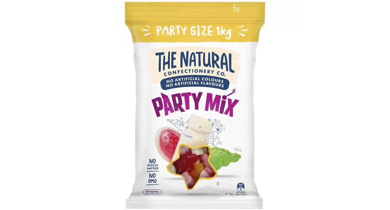 The Natural Confectionery Company Party Mix 1kg