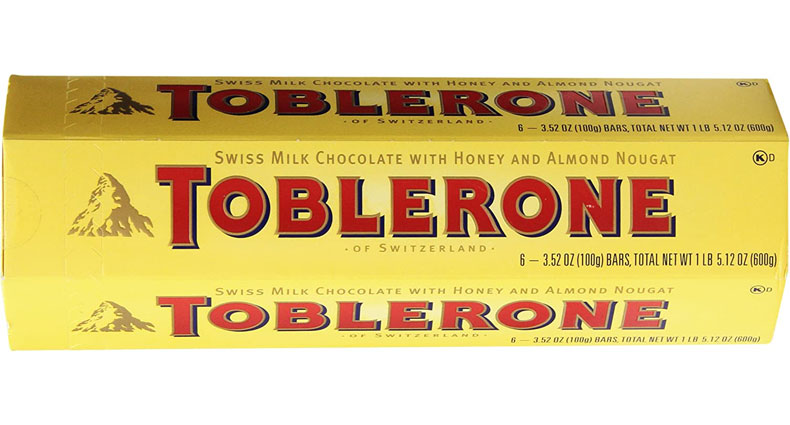 Toblerone Swiss Milk Chocolate 6 x 100g