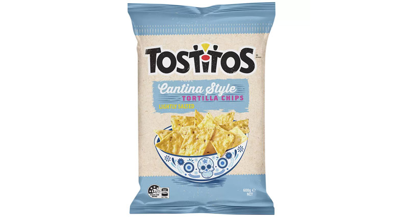 Tostitos Tortilla Chips Lightly Salted 600g