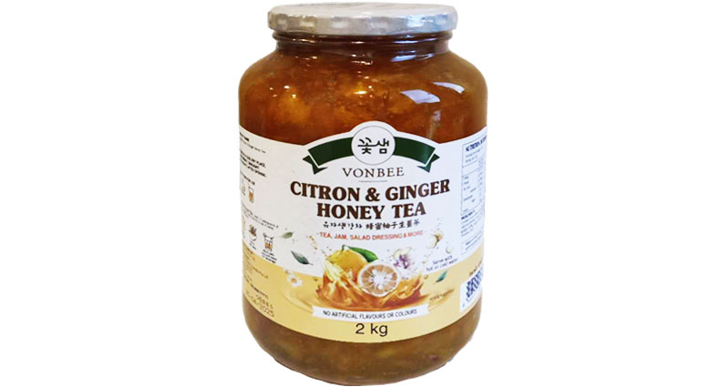 Vonbee Citron & Ginger Honey Tea 2kg