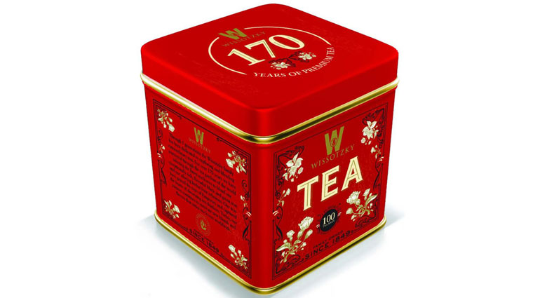 Wissotzky Assorted Herbal Tea Tin 281g (130 Bags)